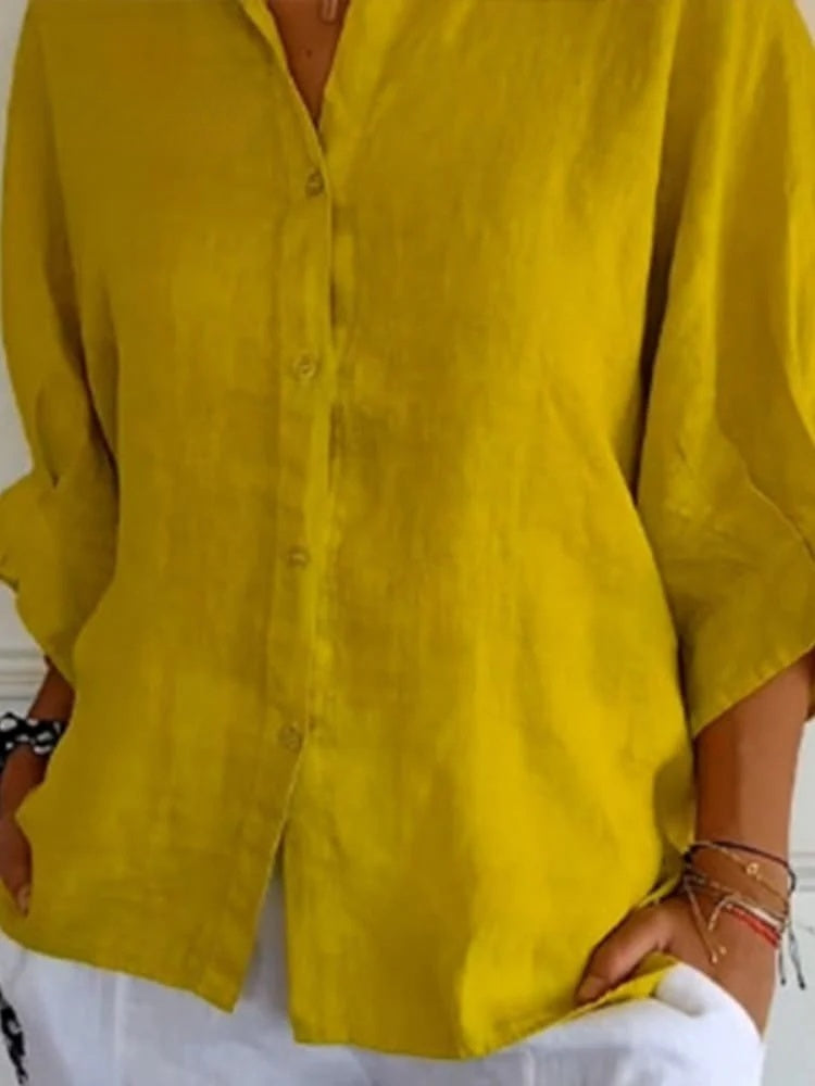 Cheryl | Stilvolle Leinenbluse für Damen
