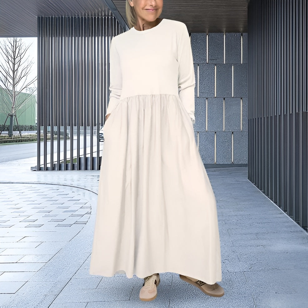 Zyneris™ | A-Linie Kleid Elegant und Bequem