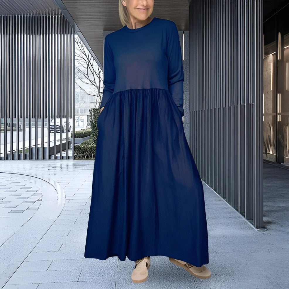 Zyneris™ | A-Linie Kleid Elegant und Bequem