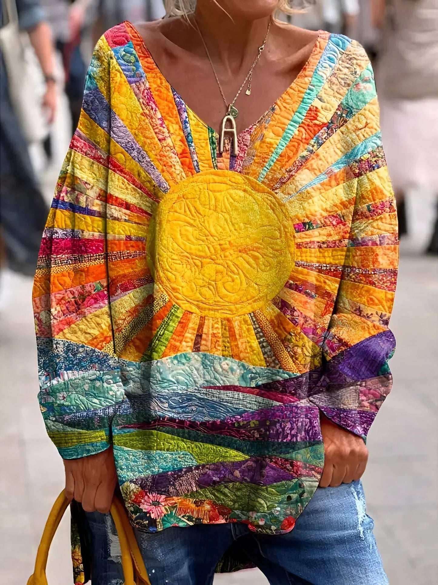 Orvin™ | Fröhliche bunte Bluse