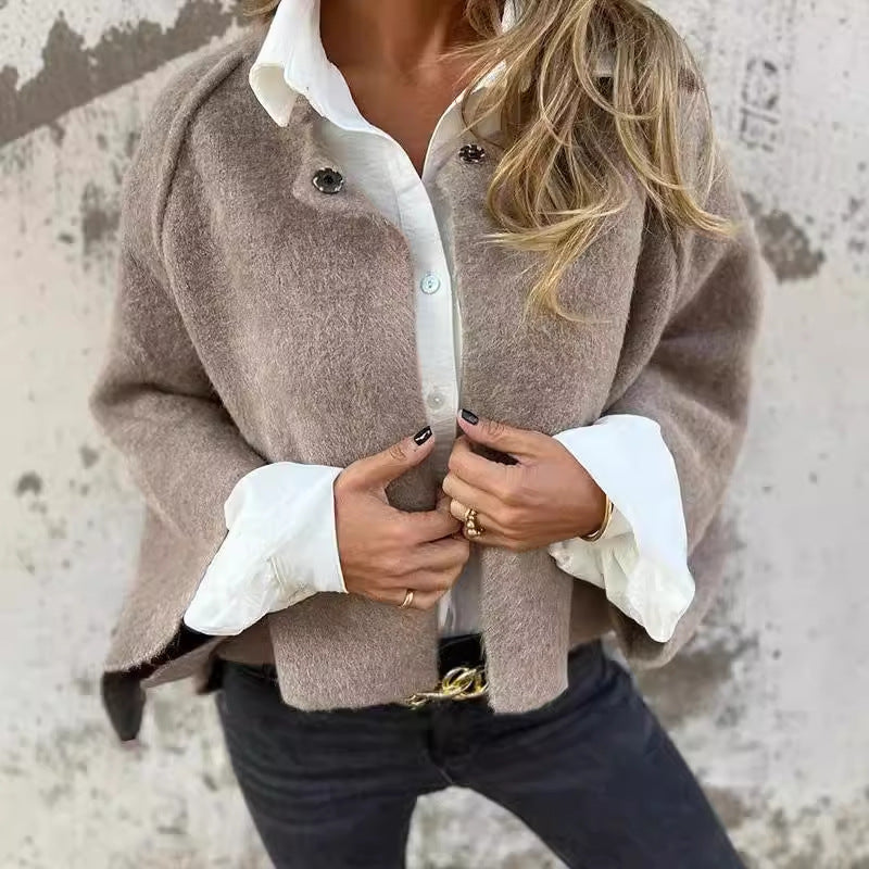 Camille™ - Kurzjacke in Kaschmir-Optik