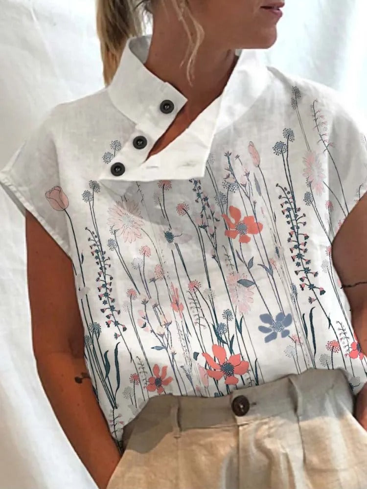 Anna - Top mit kuscheligem Druck