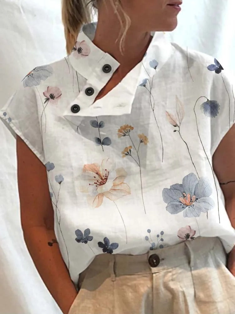 Anna - Top mit kuscheligem Druck