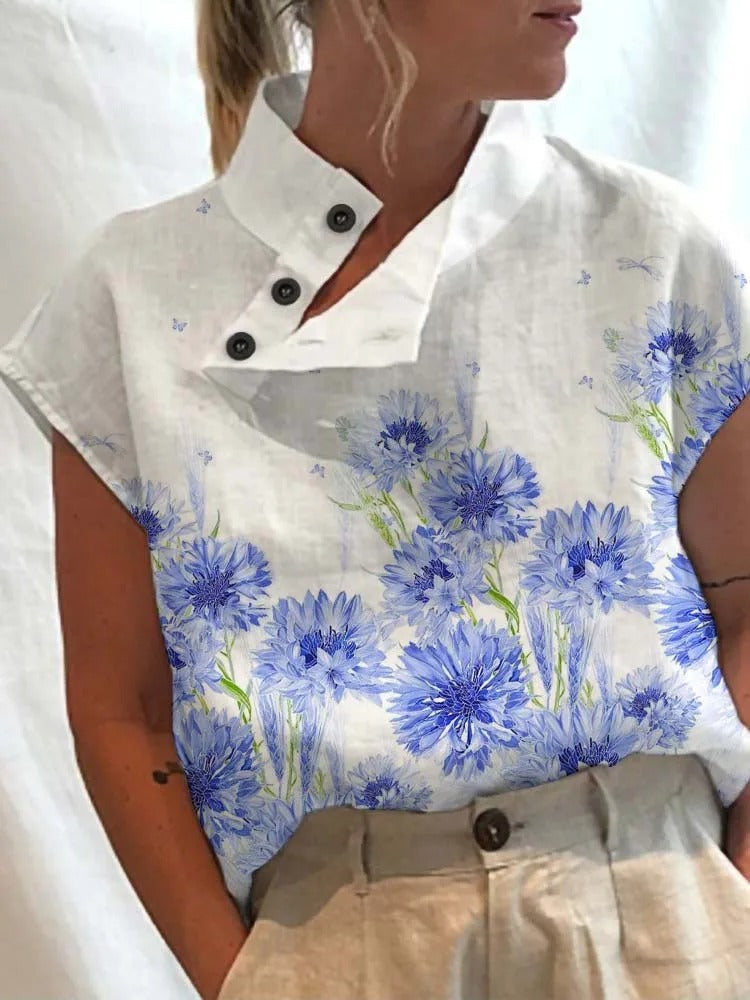 Anna - Top mit kuscheligem Druck
