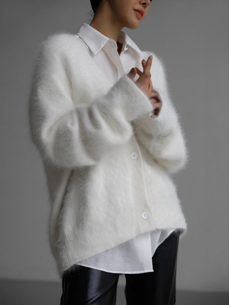 Klassische und stilvolle Strickjacke