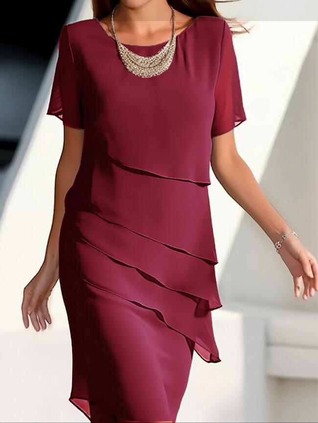 Aurora| Elegantes Kleid, das den Bauch bedeckt