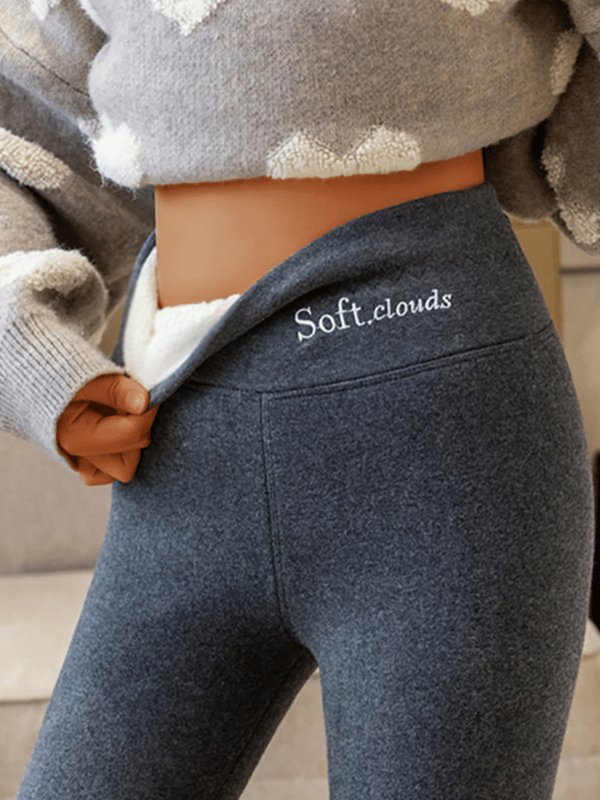 Sereni - Fleece-Leggings mit hoher Taille