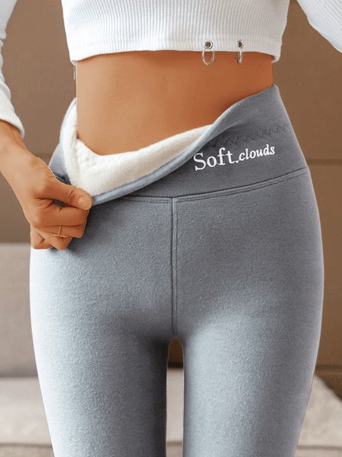 Sereni - Fleece-Leggings mit hoher Taille
