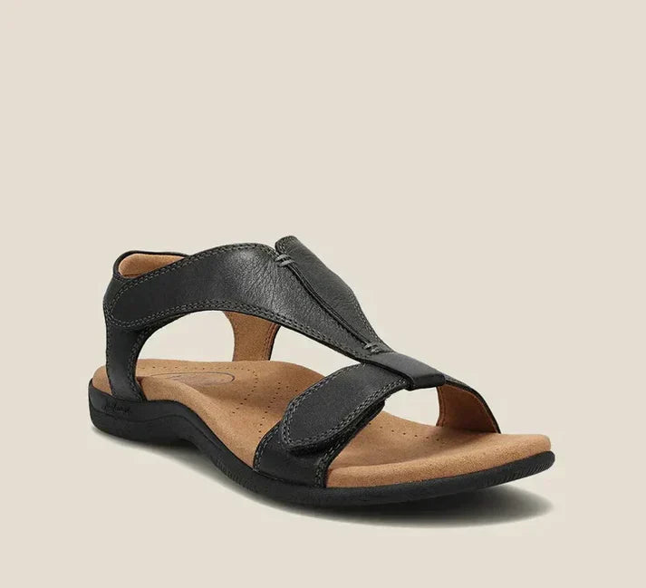 Octavia® | Sommerschuhe aus Leder mit verstellbaren Sandalen