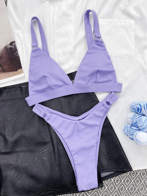 Zoe® | Delta Wing Triangel-Bikini mit Körbchen