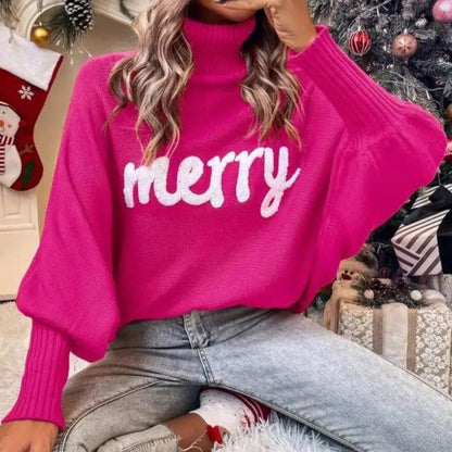 Cindy | Warmer festlicher Damen-Rolli für Weihnachten