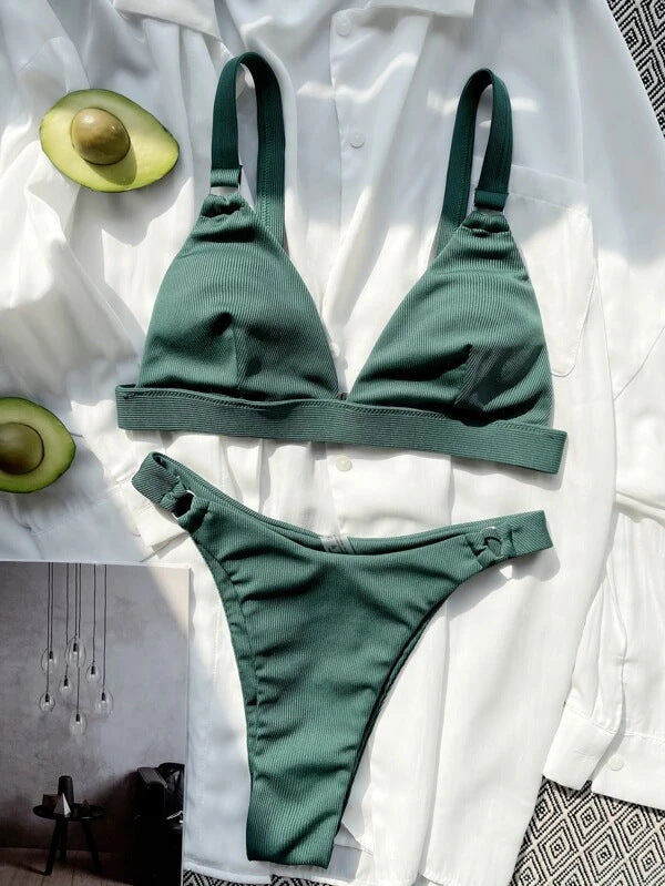 Zoe® | Delta Wing Triangel-Bikini mit Körbchen