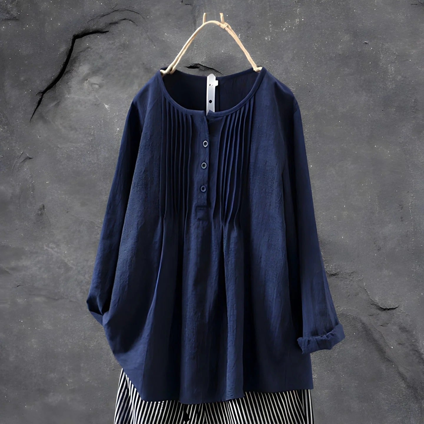 Vaska übergroße lockere Bluse