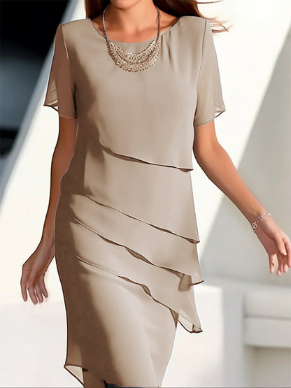 Aurora| Elegantes Kleid, das den Bauch bedeckt