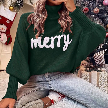 Cindy | Warmer festlicher Damen-Rolli für Weihnachten