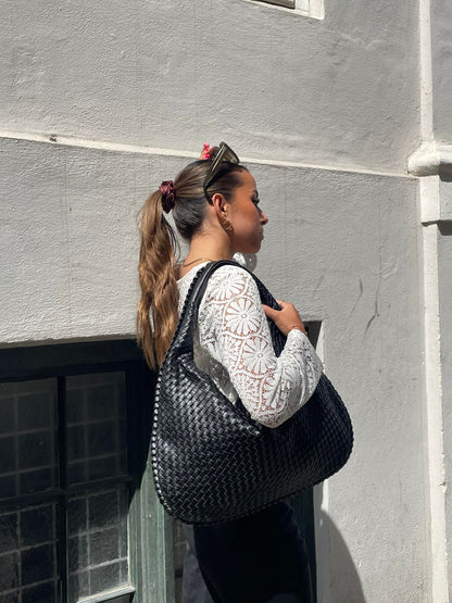 Aivee | Chic Geflochtene Handtasche - Perfekt für jeden Anlass