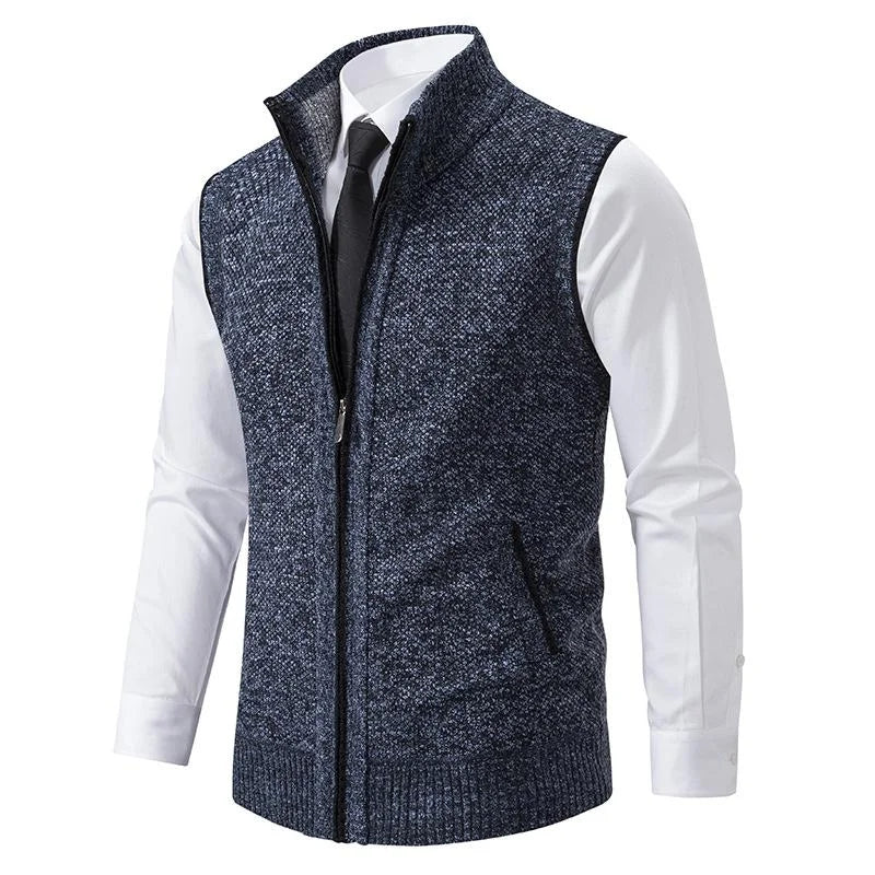 Betty™ | Ärmellose gestrickte Fleece-Weste