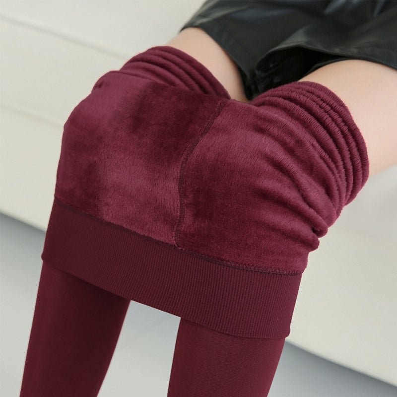 Nana - Lebendige, flauschige Leggings für Frauen