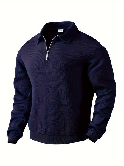 Vanessa™ | Vintage Zip-Up Trui met Geometrisches Design