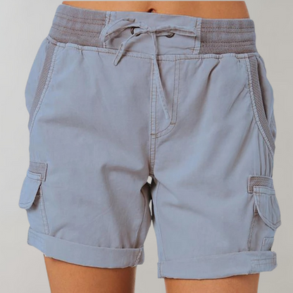 Dorthea - Damen-Shorts mit hoher Taille