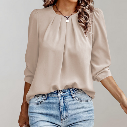 Mirthe - Faltenbluse