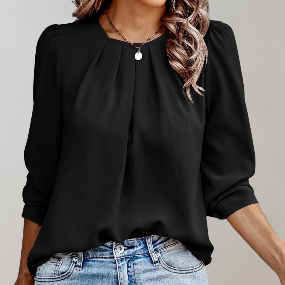 Mirthe - Faltenbluse