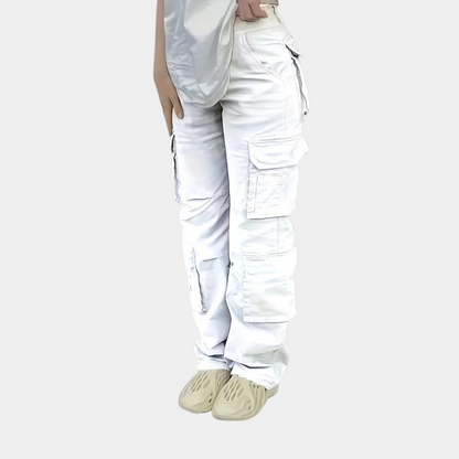 Cecilia - Damen Cargohose mit mehreren Taschen