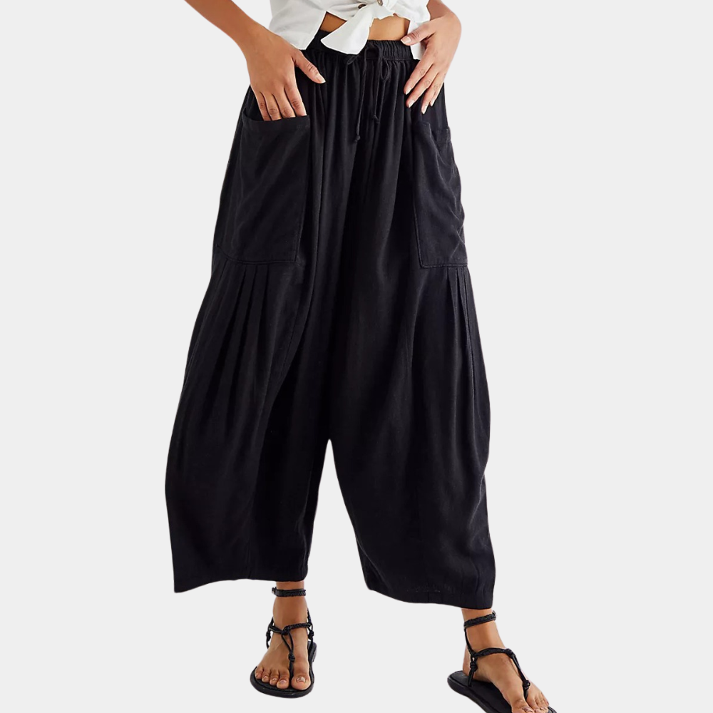 Bequeme, locker sitzende Damenhose