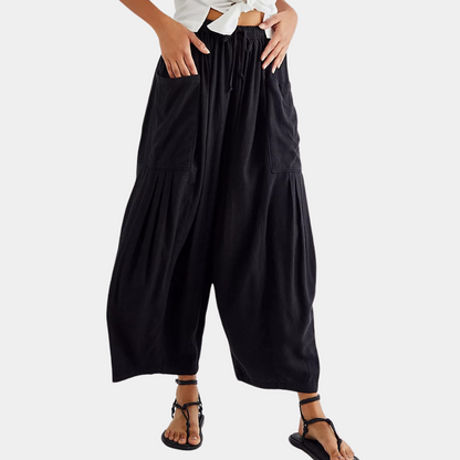 Bequeme, locker sitzende Damenhose