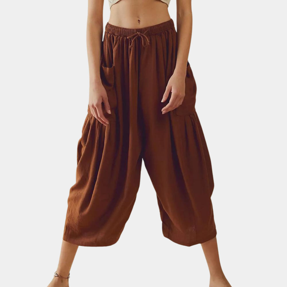 Bequeme, locker sitzende Damenhose