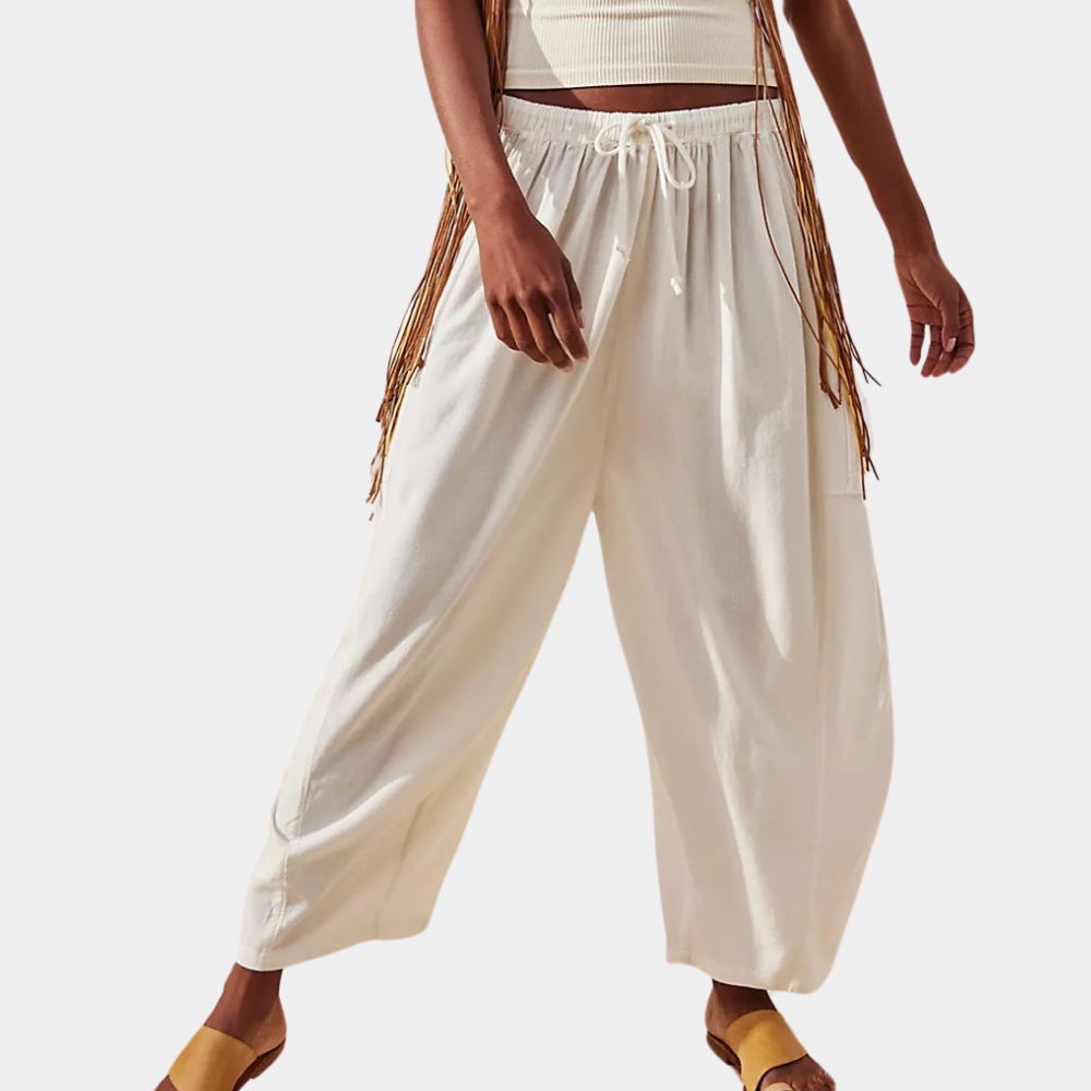 Bequeme, locker sitzende Damenhose