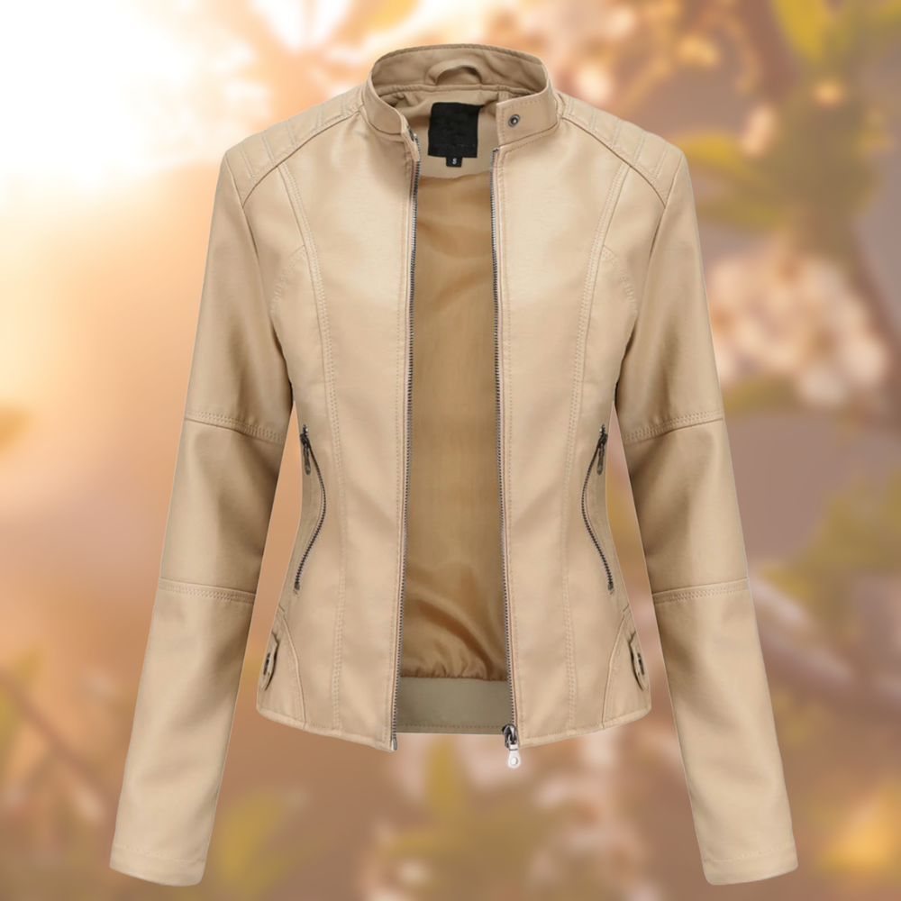 Renee™ | Elegante Lederjacke für Frauen
