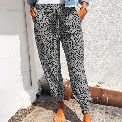 FIONA - Hose mit Leopardenmuster