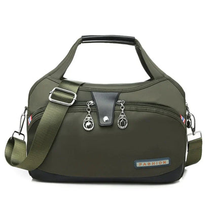 Gisela | Modische Tasche mit Fächern und Reißverschlussfach