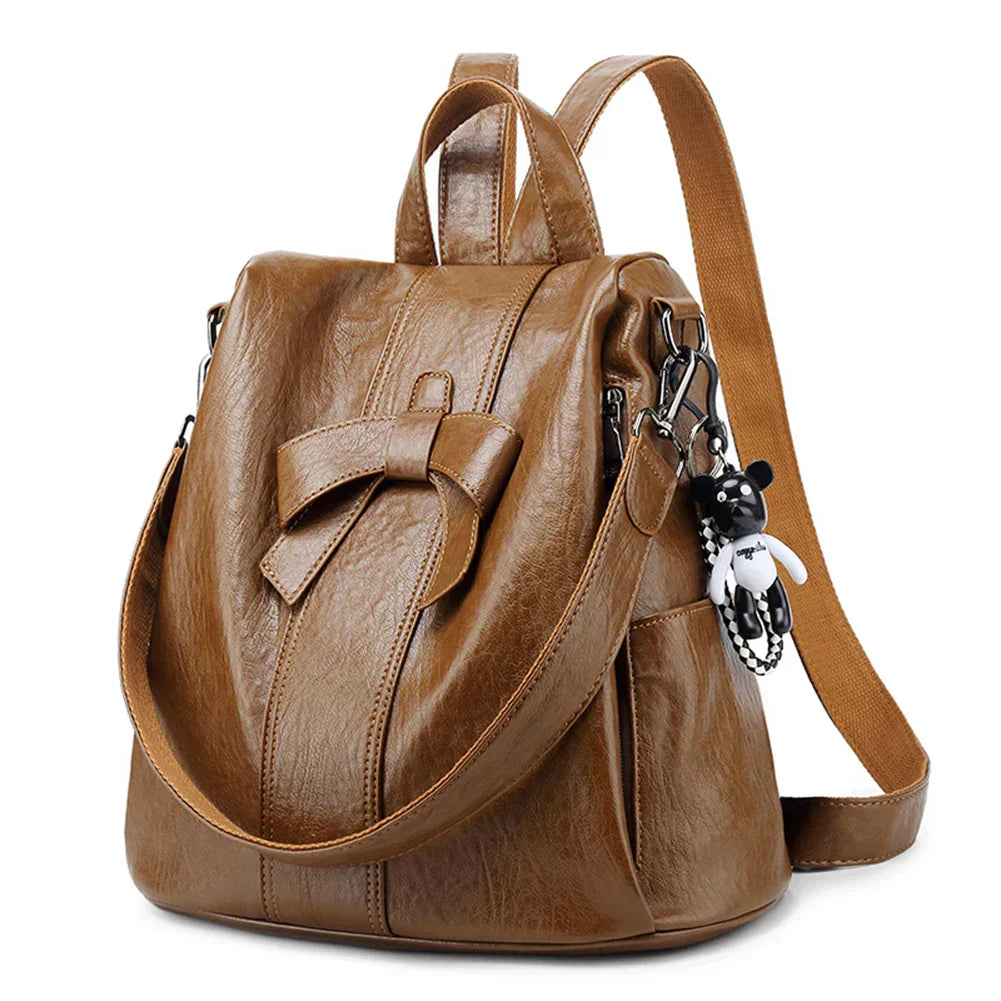Amelia | Schicker Damenrucksack mit Schleifenmuster