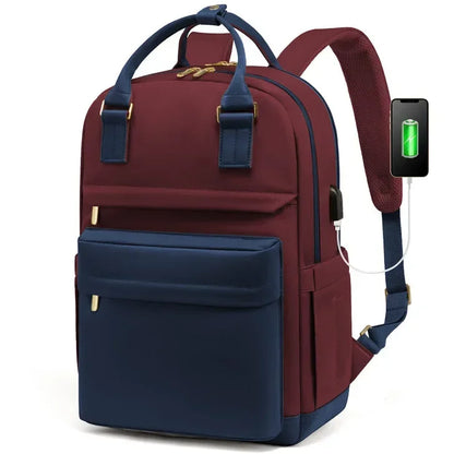 Jude | Modern Laptop Travel Backpack - Minimalistisches Design & Praktisch