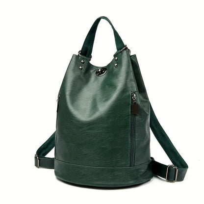 Elena | Vintage Convertible Travel Backpack für Frauen - Stylisch & vielseitig