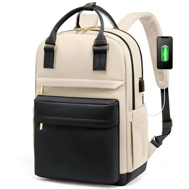 Jude | Modern Laptop Travel Backpack - Minimalistisches Design & Praktisch