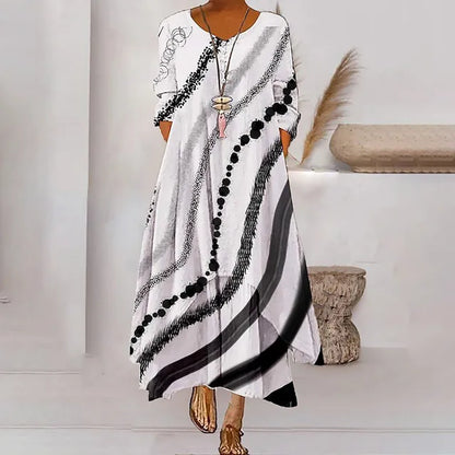 Shenna - Abstraktes Kleid
