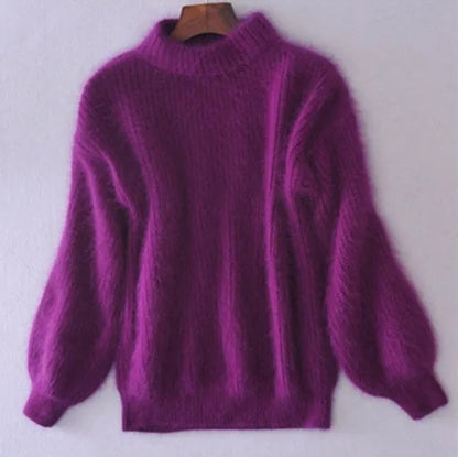 Lila™ | Bequemer Rollkragenpullover