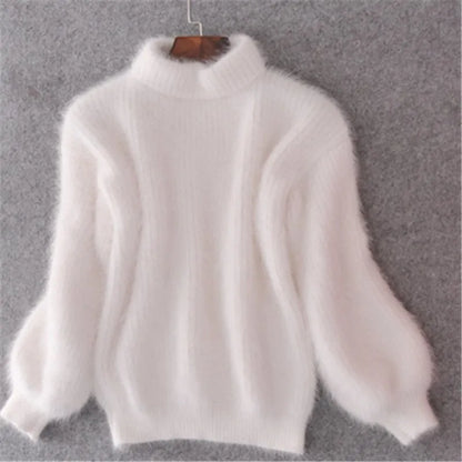 Lila™ | Bequemer Rollkragenpullover