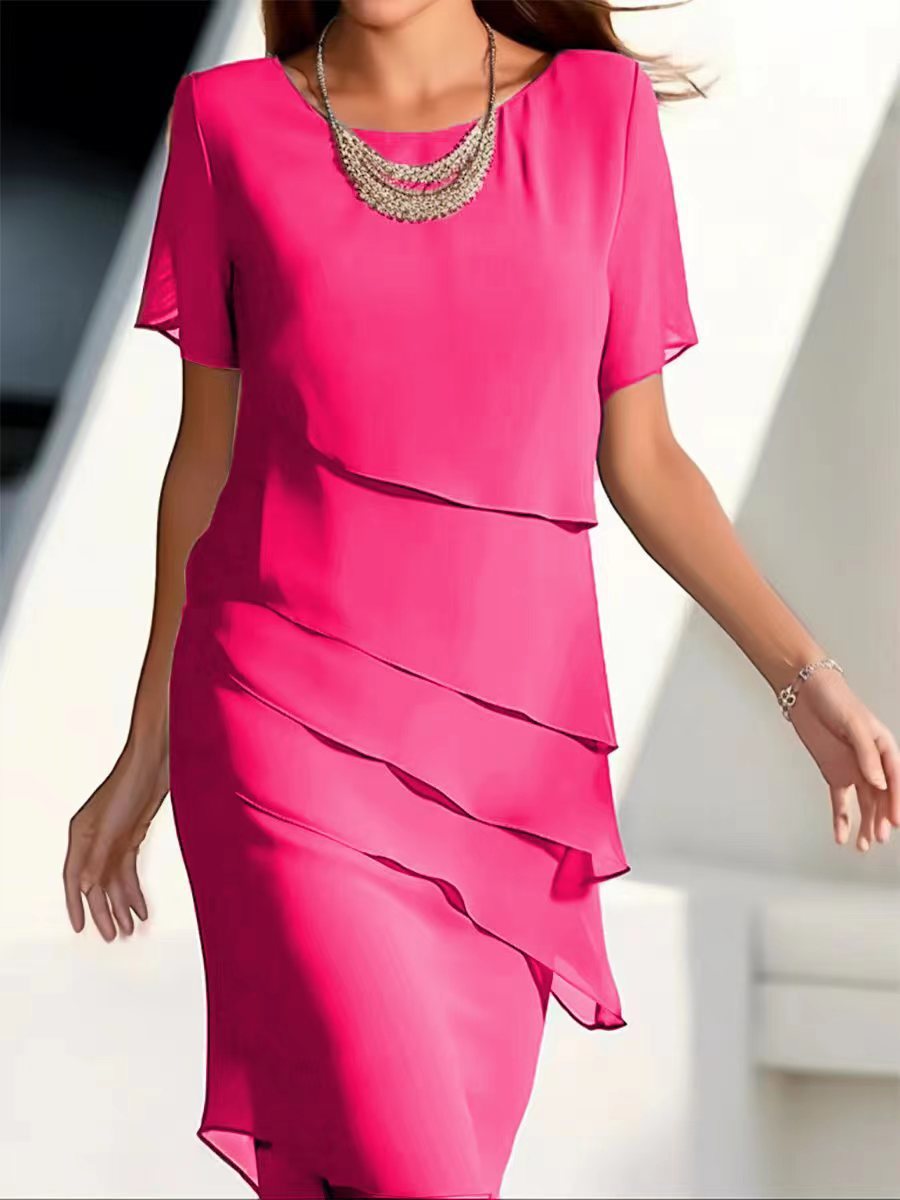 Aurora| Elegantes Kleid, das den Bauch bedeckt
