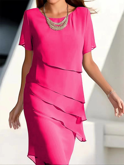 Aurora| Elegantes Kleid, das den Bauch bedeckt