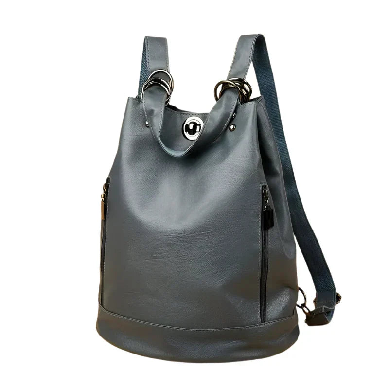 Elena | Vintage Convertible Travel Backpack für Frauen - Stylisch & vielseitig