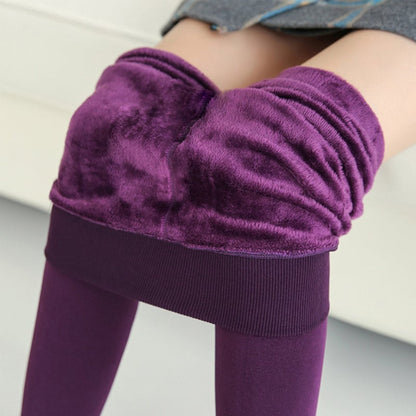 Nana - Lebendige, flauschige Leggings für Frauen