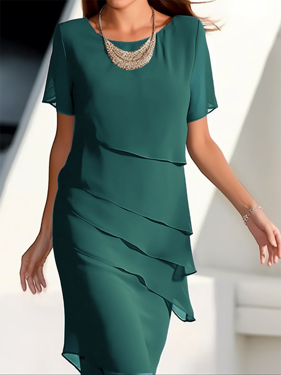 Aurora| Elegantes Kleid, das den Bauch bedeckt