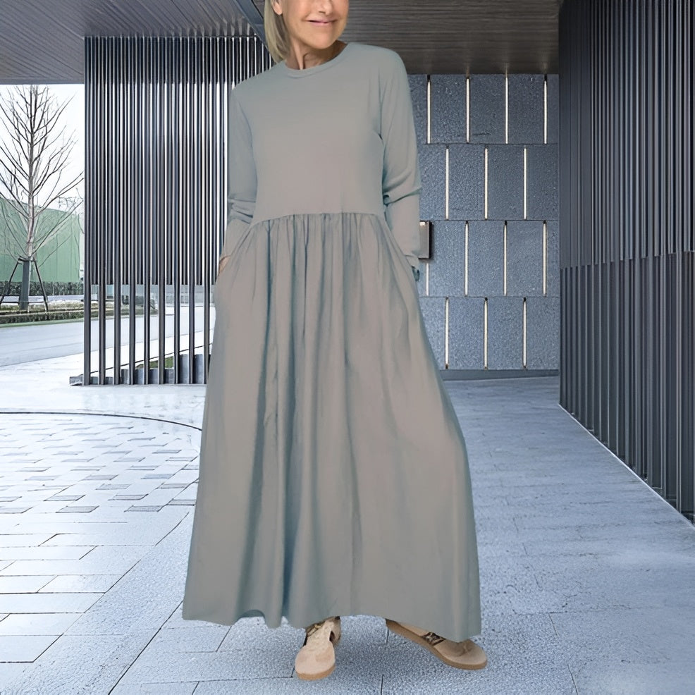 Zyneris™ | A-Linie Kleid Elegant und Bequem