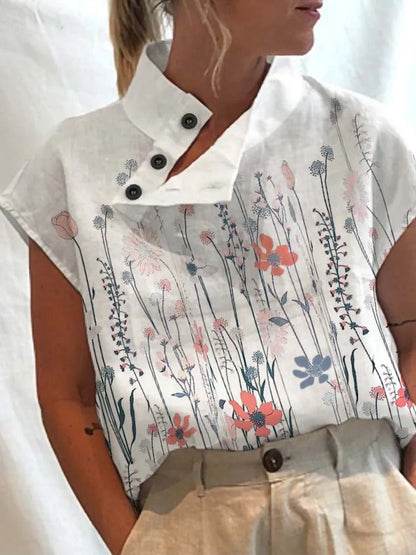 Anna - Top mit kuscheligem Druck