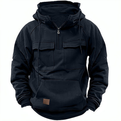 Nolan™ | Bequemer Winterhoodie mit Reißverschluss